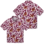 Central Michigan Chippewas Hawaiian Shirt – Hibiscus Motif