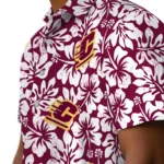Central Michigan Chippewas Hawaiian Shirt – Hibiscus Motif