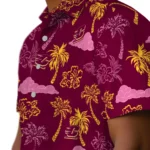 Central Michigan Chippewas Hawaiian Shirt – Palm And Clouds