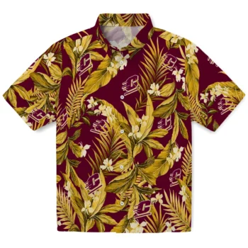 central michigan chippewas palm leaves maroon hawaiian shirts best selling