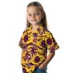 Central Michigan Chippewas Hawaiian Shirt – Palm Sunset
