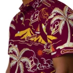 Central Michigan Chippewas Hawaiian Shirt – Palm Tree Island