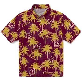 central michigan chippewas palm grove maroon hawaiian shirts best selling
