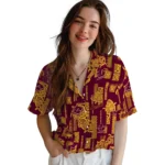 Central Michigan Chippewas Hawaiian Shirt – Turtle Lines