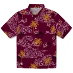 Central Michigan Chippewas Hawaiian Shirt – Wave Palm