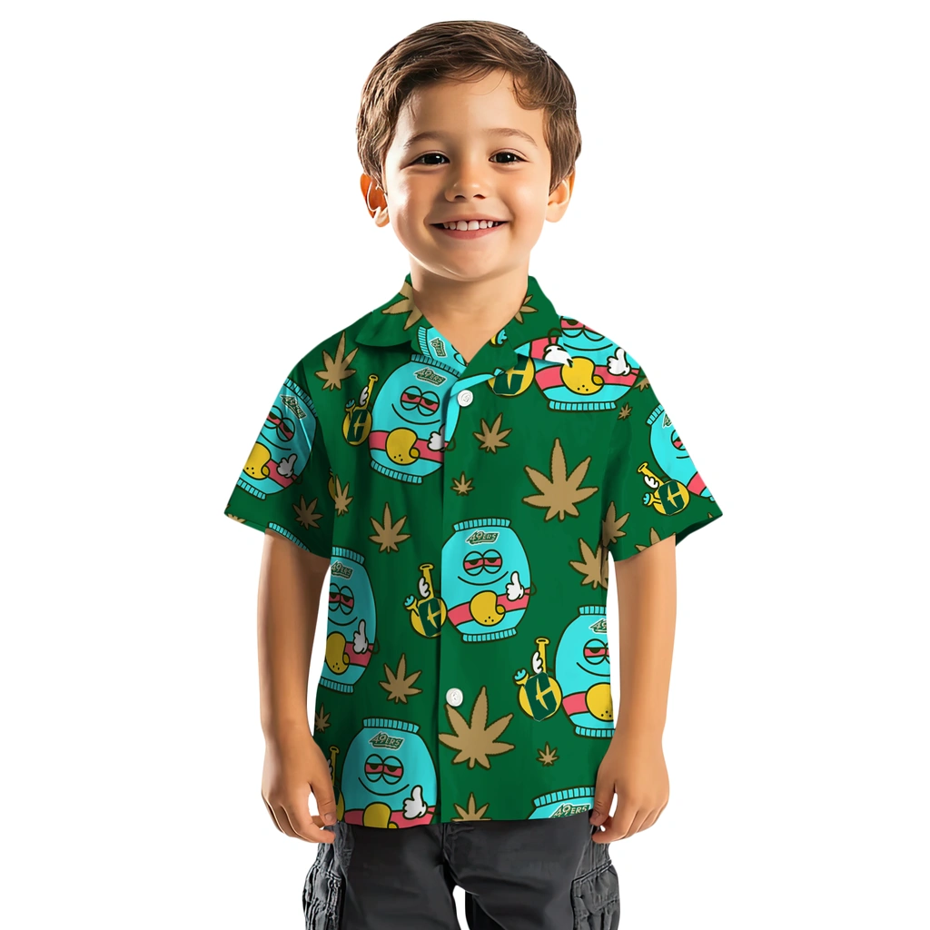 Charlotte 49ers Hawaiian Shirt - Chill Vibe charlotte 49ers bong smile green hawaiian shirts top rated