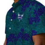 Charlotte Hornets Hawaiian Shirt – 50th State Flower