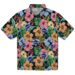 Charlotte Hornets Hawaiian Shirt – Brilliant Hibiscus Garden