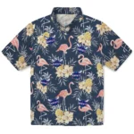Charlotte Hornets Hawaiian Shirt – Flamingo Hibiscus