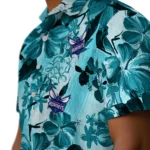 Charlotte Hornets Hawaiian Shirt – Hibiscus Arrangement