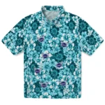 Charlotte Hornets Hawaiian Shirt – Hibiscus Blooms