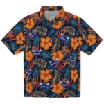 Charlotte Hornets Hawaiian Shirt – Hibiscus Foliage