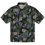 Charlotte Hornets Hawaiian Shirt – Hibiscus Leaves Pattern