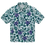 Charlotte Hornets Hawaiian Shirt – Hibiscus Motif