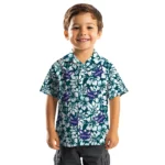 Charlotte Hornets Hawaiian Shirt – Hibiscus Motif