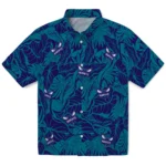 Charlotte Hornets Hawaiian Shirt – Monstera Layer
