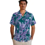 Charlotte Hornets Hawaiian Shirt – Palm Leaves