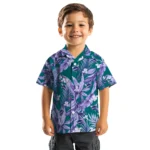 Charlotte Hornets Hawaiian Shirt – Palm Leaves