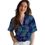 Charlotte Hornets Hawaiian Shirt – Palm Sunset