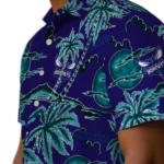 Charlotte Hornets Hawaiian Shirt – Palm Sunset