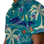 Charlotte Hornets Hawaiian Shirt – Palm Tree Island