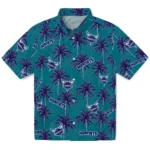 Charlotte Hornets Hawaiian Shirt – Palm Tree Motif