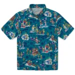 Charlotte Hornets Hawaiian Shirt – Simpsons Christmas
