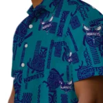Charlotte Hornets Hawaiian Shirt – Turtle Lines