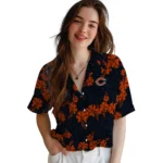 Chicago Bears Hawaiian Shirt – 50th State Flower