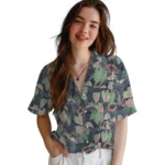 Chicago Bears Hawaiian Shirt – Anthurium Overlay