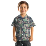 Chicago Bears Hawaiian Shirt – Anthurium Overlay