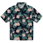 Chicago Bears Hawaiian Shirt – Flamingo and Hibiscus