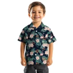 Chicago Bears Hawaiian Shirt – Flamingo and Hibiscus