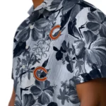 Chicago Bears Hawaiian Shirt – Hibiscus Arrangement
