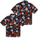 Chicago Bears Hawaiian Shirt – Hibiscus Flower Design