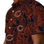 Chicago Bears Hawaiian Shirt – Leaf Outline