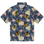 Chicago Blackhawks Hawaiian Shirt – Flamingo Hibiscus