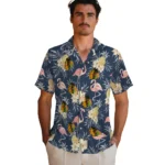 Chicago Blackhawks Hawaiian Shirt – Flamingo Hibiscus