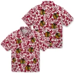 Chicago Blackhawks Hawaiian Shirt – Hibiscus Motif