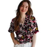 Chicago Blackhawks Hawaiian Shirt – Hibiscus Overlay