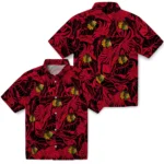 Chicago Blackhawks Hawaiian Shirt – Monstera Layer