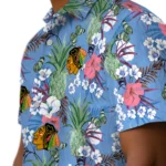 Chicago Blackhawks Hawaiian Shirt – Pineapple Bouquet