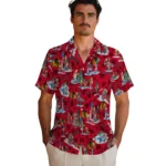 Chicago Blackhawks Hawaiian Shirt – Simpsons Christmas