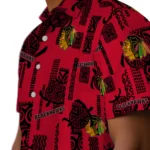 Chicago Blackhawks Hawaiian Shirt – Turtle Lines