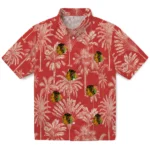 Chicago Blackhawks Hawaiian Shirt – Vintage Palm Tree