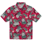 Chicago Bulls Hawaiian Shirt – Flamingo and Hibiscus