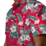 Chicago Bulls Hawaiian Shirt – Flamingo and Hibiscus
