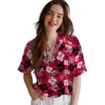 Chicago Bulls Hawaiian Shirt – Hibiscus Flower Design