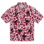 Chicago Bulls Hawaiian Shirt – Hibiscus Motif