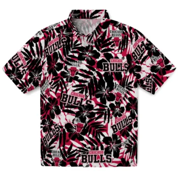 chicago bulls hibiscus overlay hawaiian shirts best selling
